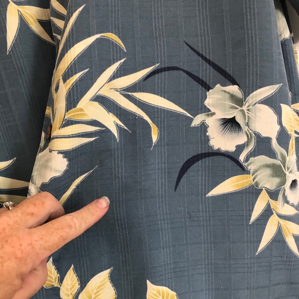 Tommy Bahama Hawaiian silk shirt L - Picture 7 of 10